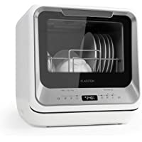 Klarstein Amazonia 6 Mini Lavavajillas mesa Lavavajillas pequeño Lavavajillas para el mesa a + Aqua Stop Silencioso…